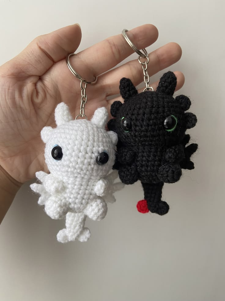 Baby Dragon Keyring